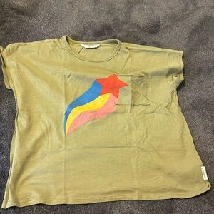 Adorable boxy unisex tee.